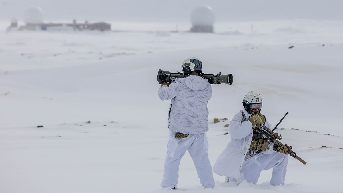 Trump plots dramatic Greenland military push with special forces and Navy set to DEPLOY... as buried pact opens the door