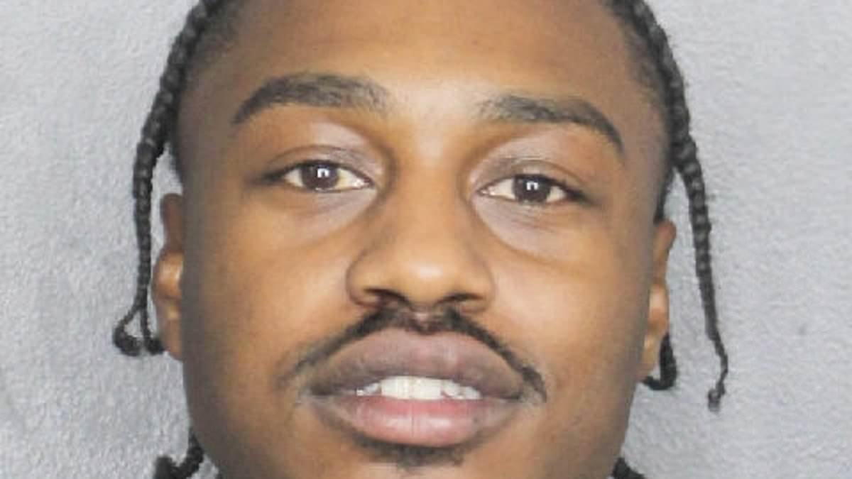 Offset rival Lil Tjay's mugshot released after disorderly conduct arrest... as star denies shooting involvement