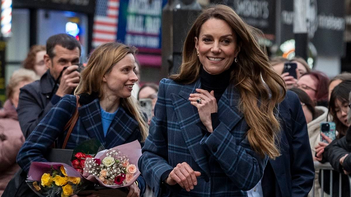 A perfect repli-Kate! How Princess of Wales's right-hand woman Natalie Barrows recreates her regal style - including twinning in tartan