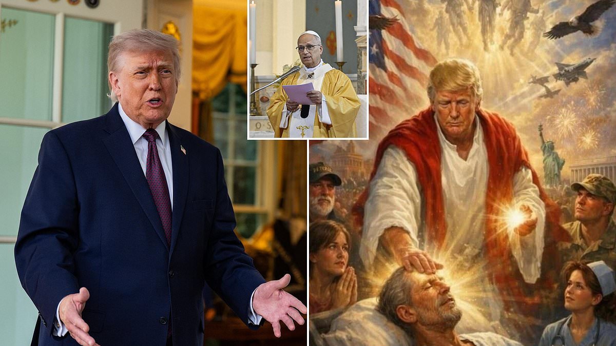 Trump lashes out at the Pope again for his Iran war views, saying it is 'unacceptable' for Tehran to have a nuclear bomb and pointing out the regime 'has killed 42,000 innocent protesters'