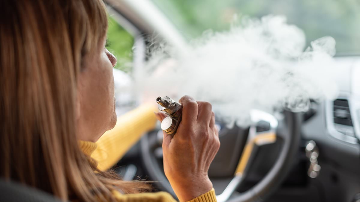 Government is set to ban people from vaping in their own cars if children are present
