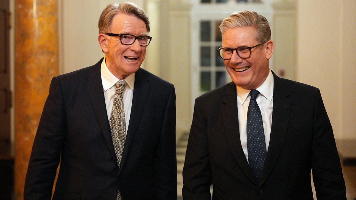 Keir Starmer's fingerprints 'forensically removed' from Peter Mandelson files, claim Tories