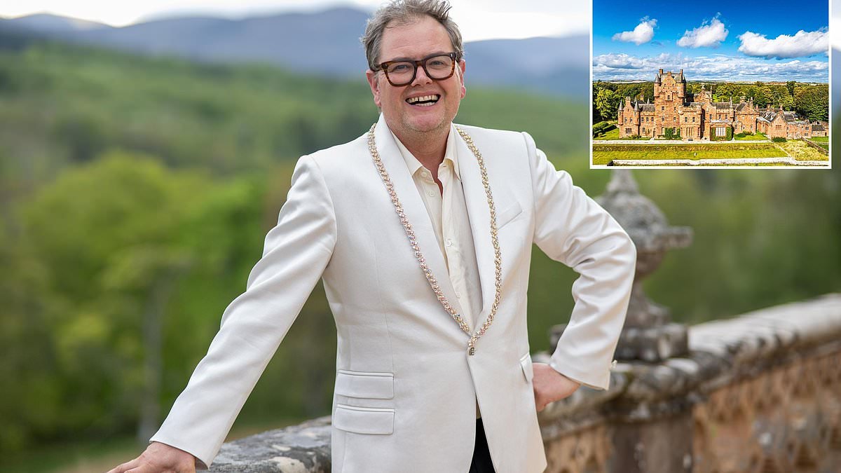 Traitors winner Alan Carr turns Faithful as he looks to win village over to his £3million castle dream