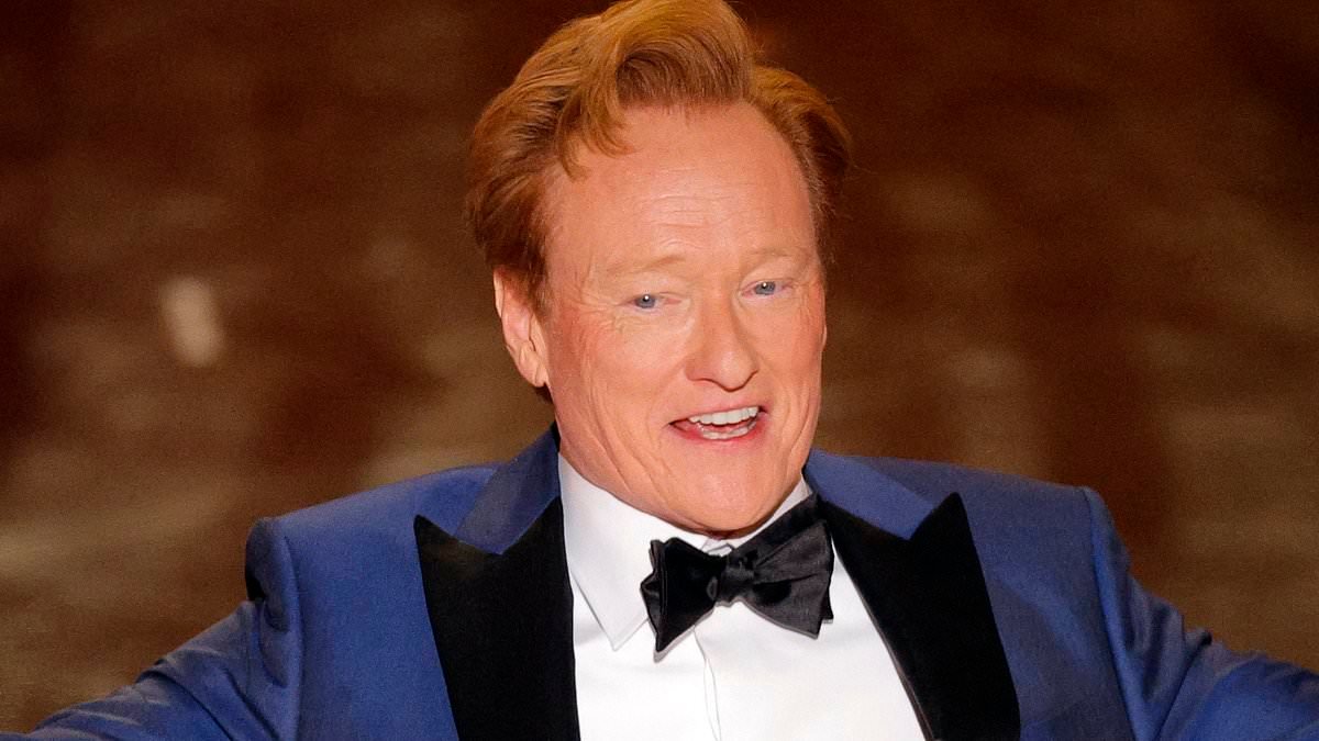 Conan O'Brien leaves Timothee Chalamet squirming alongside girlfriend Kylie Jenner before roasting Leonardo DiCaprio and Michael B. Jordan in awkward Oscars 2026 monologue