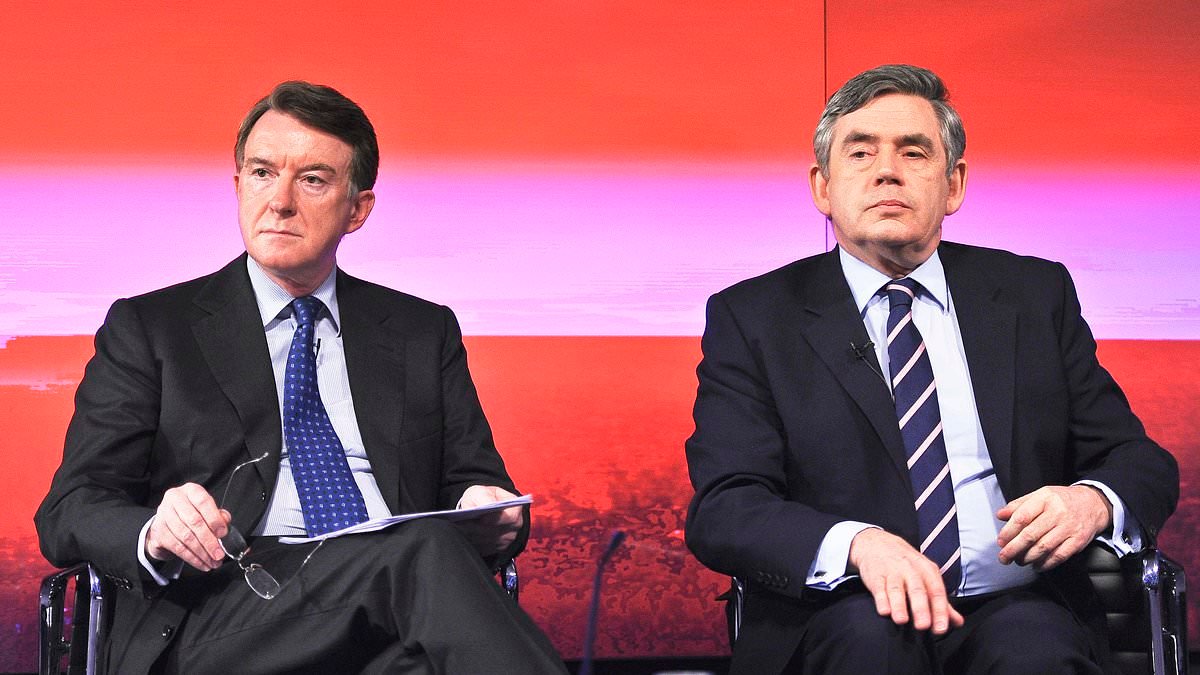 Furious Gordon Brown says Mandelson's leaks to tycoon Epstein were a financial crime as ex-PM demands sleaze probe to banish 'Prince of Darkness'