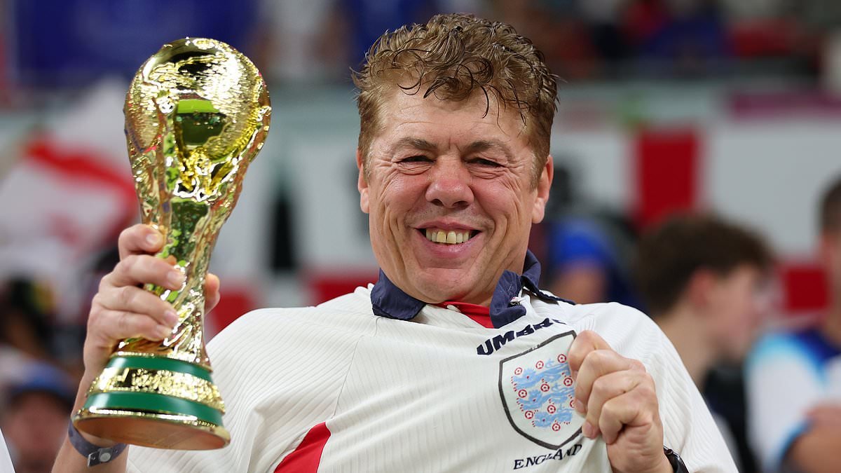 Viral England fan reveals he's selling his £350,000 house to fund a seven-week trip to the World Cup