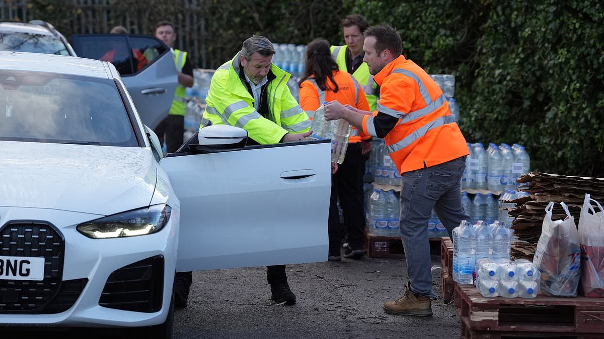 Major incident is declared in Kent and Sussex as thousands of homes are left without water