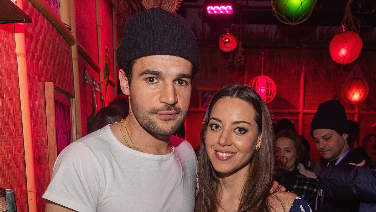 How Aubrey Plaza found happiness again with partner Christopher Abbott after being left paralysed by a stroke and struggling daily with her husband's suicide - as it's revealed she's expecting first child a year after his death