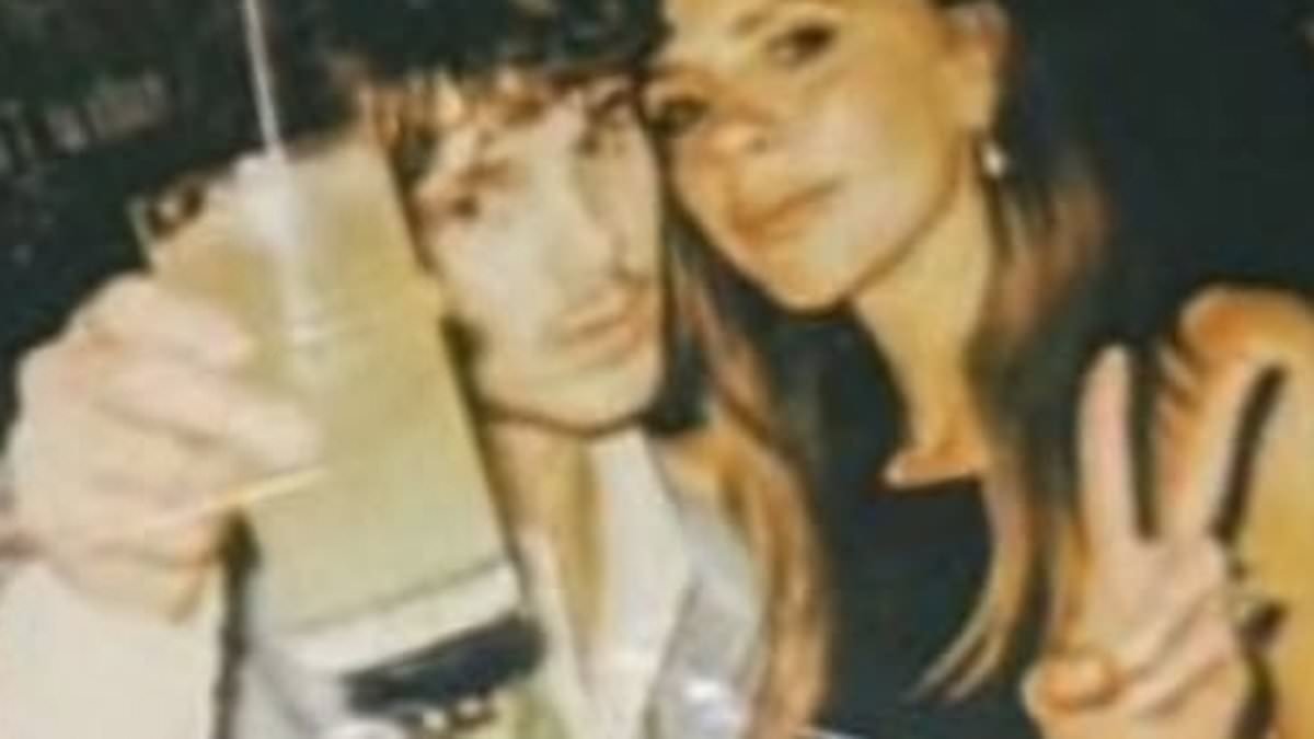 Inside Cruz Beckham's raucous 21st: Mum Victoria resurrects her iconic Spice Girls peace pose as the birthday boy twists and shouts to a Beatles tribute act and shares a kiss with devoted girlfriend Jackie Apostel