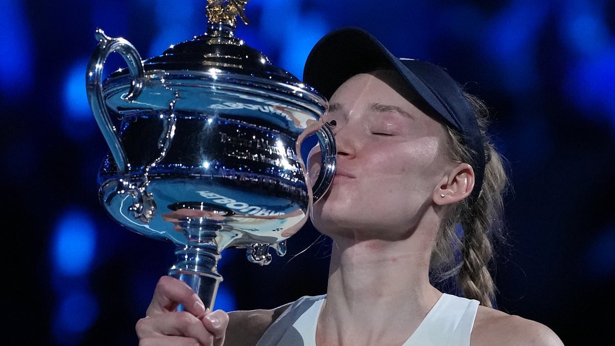 Former Wimbledon champion Elena Rybakina wins her first Australian Open title in tension-filled clash versus world No1 Aryna Sabalenka