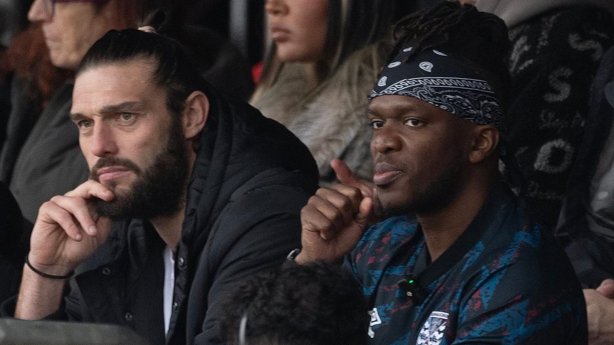 KSI sacks manager at the National League club he bought just two weeks ago - and puts Andy Carroll in charge in his place... and he is set to face cult hero boss in his FIRST match!