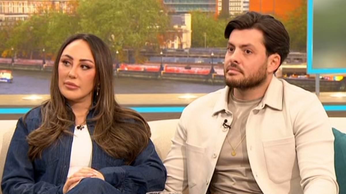 Pregnant Sophie Kasaei's boyfriend Jordan Brook left unable to walk and with scar tissue on his brain after 'worst possible' bout of meningitis - as he reveals the common symptom doctors overlooked before he was rushed to hospital