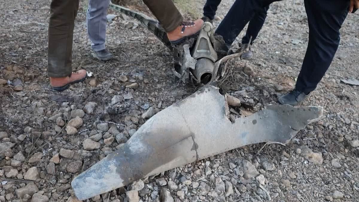 Iran shares gloating photos of US F-15E shot down by its rockets as desperate hunt for second American airman continues