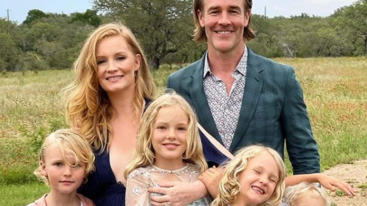 Tragedy as James Van Der Beek's wife left behind with six children after star's death from colon cancer