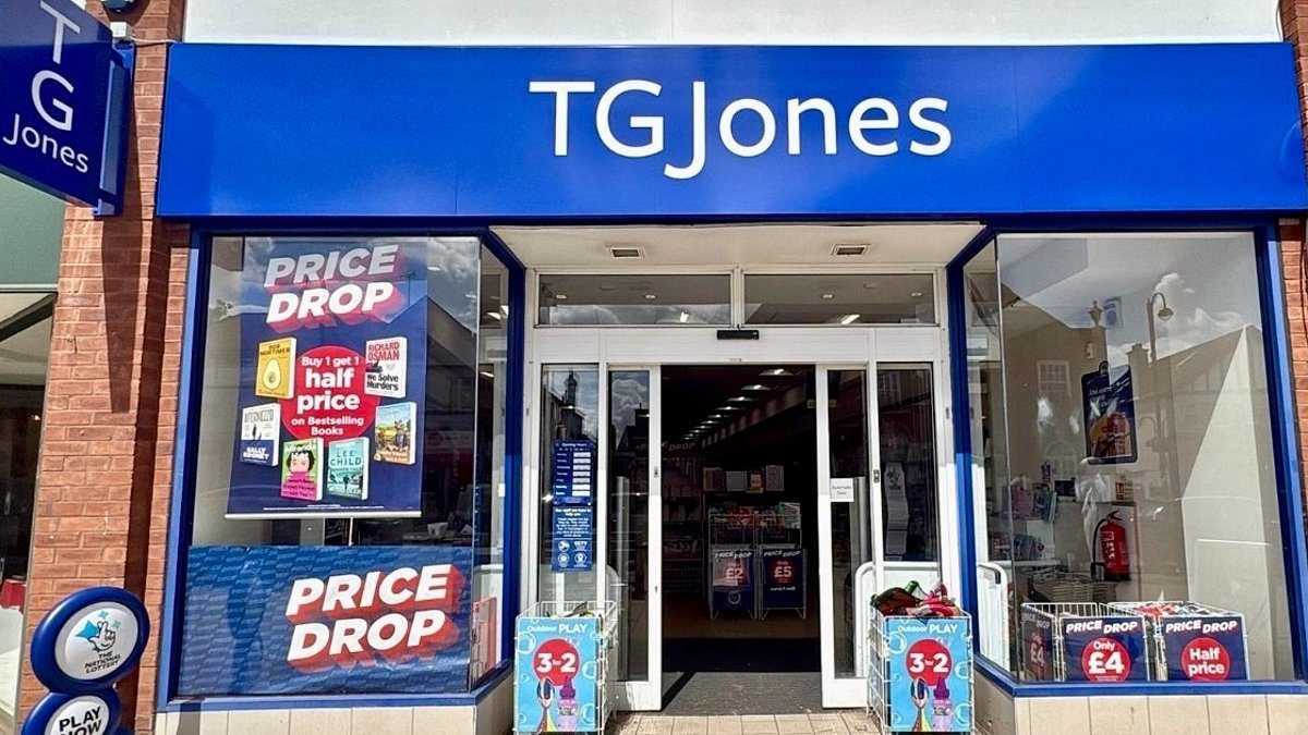 Around 80 former WH Smith shops could shut on the high street in TG Jones cost-saving plans