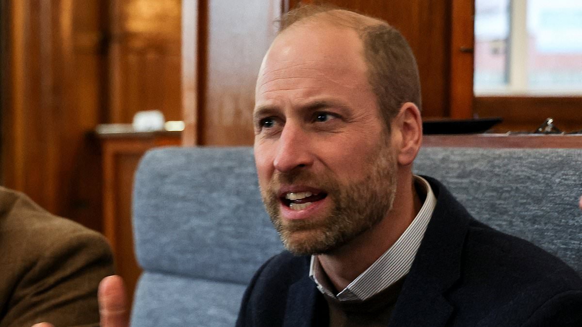 'I absolutely love pubs': William highlights importance of local boozers - while the industry STILL awaits a business rates bailout after Reeves' promise