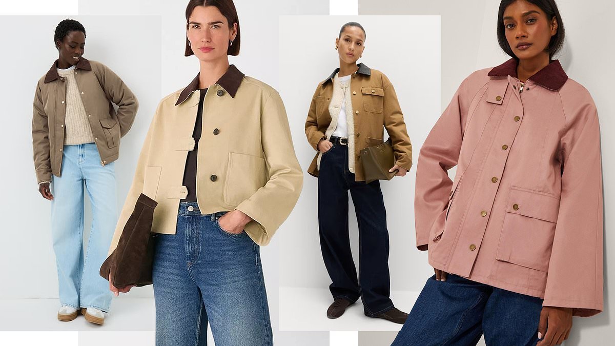 Everyone is wearing barn jackets again - and I've found the 11 best on the high street, from M&S to Barbour