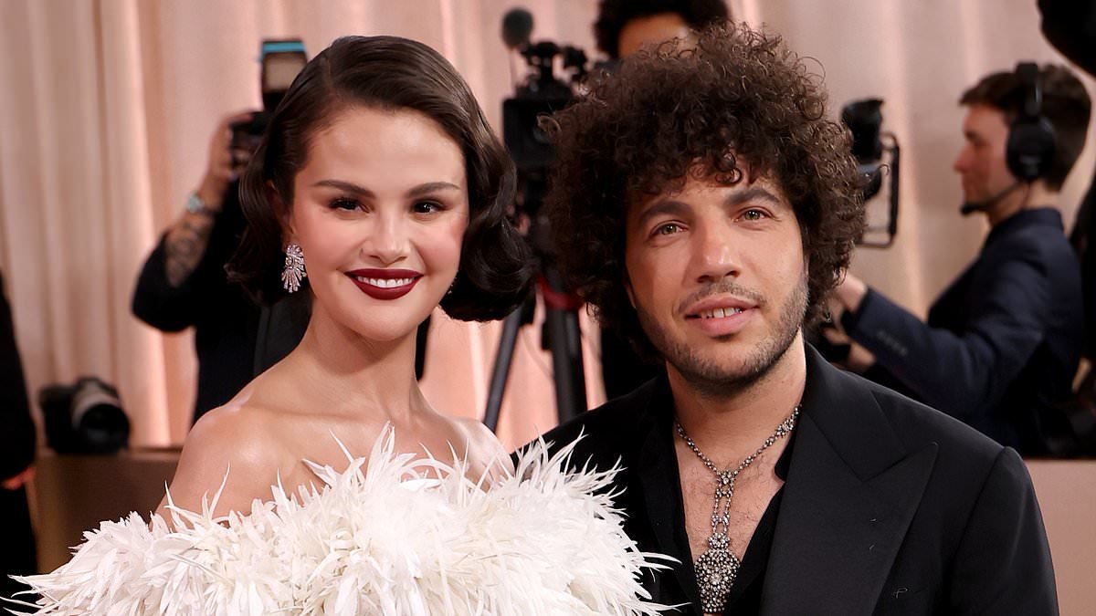 Selena Gomez and Benny Blanco enjoy 2026 Golden Globes date night... four months after wedding