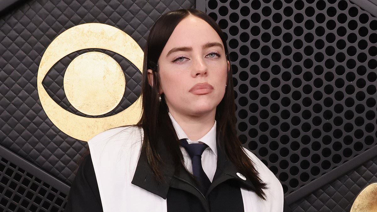 Billie Eilish flashes ring on wedding finger at Grammys forcing fans to ask if she's engaged to Nat Wolff