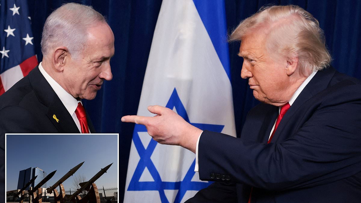 Netanyahu rushes explosive Iran intel to Trump as 'Desert-storm' level US air armada floods Middle East