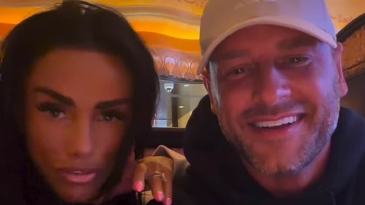 Katie Price reveals she's gained half a stone since meeting 'feeder' husband Lee Andrews because she's 'happy' and 'comfortable'
