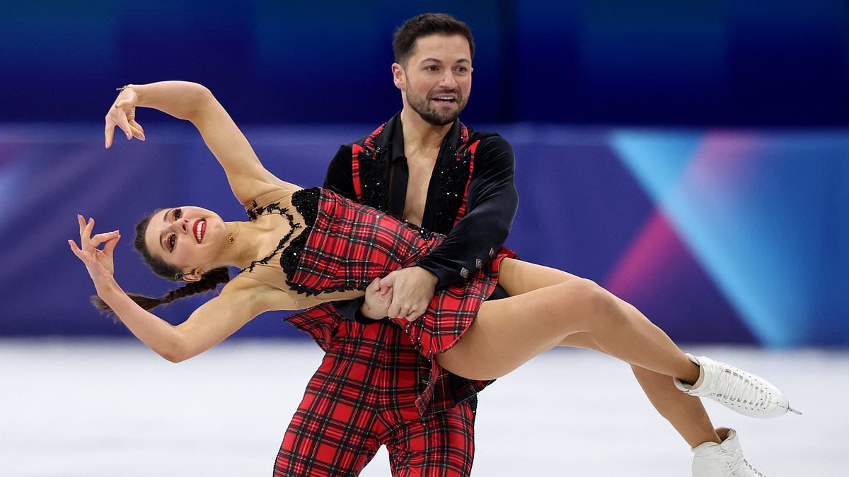 Heartbreak for British figure skaters Lilah Fear and Lewis Gibson as they blow chance to emulate Torvill and Dean at the Winter Olympics