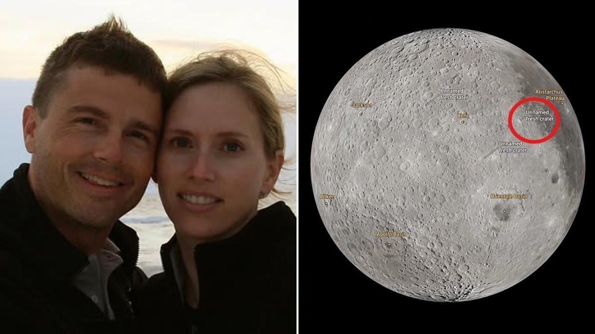 NASA's Artemis II crew choose to name a bright spot on the moon 'Carroll' after commander Reid Wiseman's late wife who died of cancer in 2020
