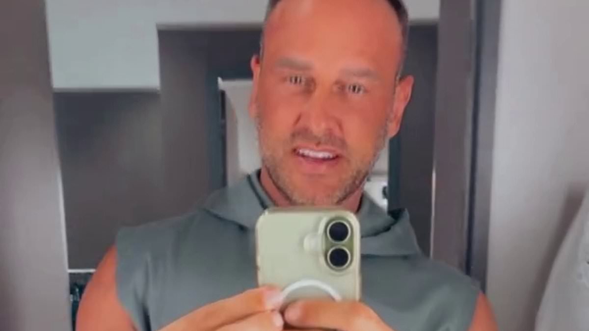 Katie Price's husband Lee Andrews unveils fourth inking tribute to his wife with 'owned by Katie' tattoo as she vowed not to return to visit him in Dubai and he joins OnlyFans