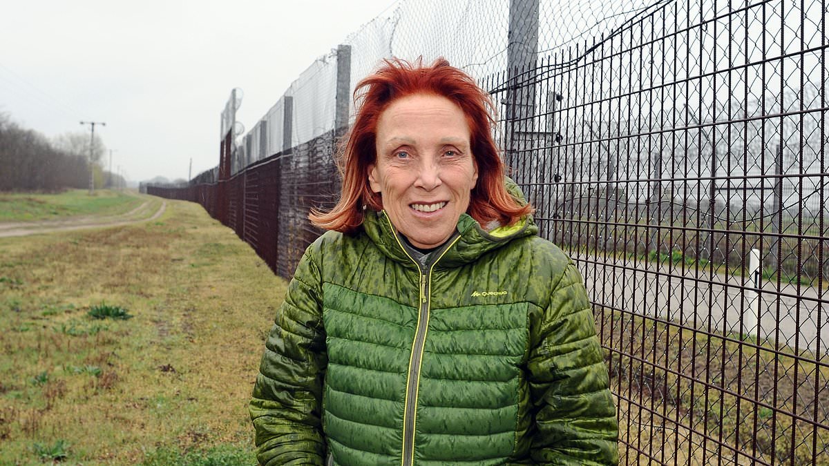 Is the hardliner who built this 110-mile barbed wire fence to stem flow of illegal migrants about to lose his crown to a 'Brussels poodle' in Hungary's crunch election? asks SUE REID