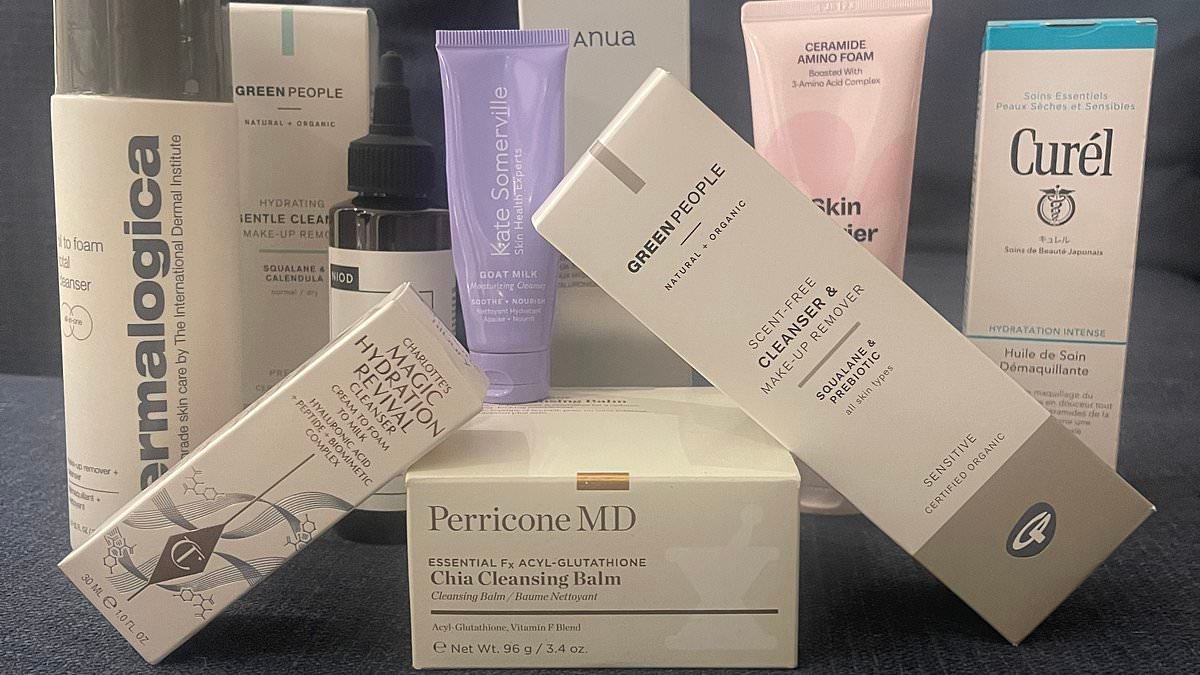 Best hydrating cleansers: I've tested dozens of cream, oil and gel formulas - these are the ultimate dry skin saviours you NEED to soothe your tight winter skin