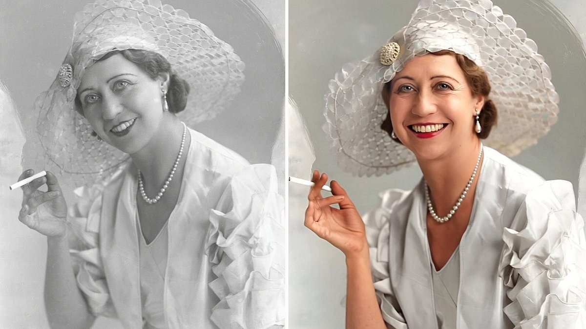 Fascinating 19th Century photos taken at the world's oldest photography studio have been brought back to life - using cutting-edge AI technology
