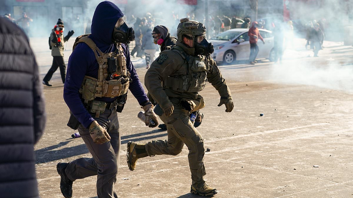 'This is a militia that kills - they are not welcome': Fury as ICE agents are given security role at the Winter Olympics in Italy