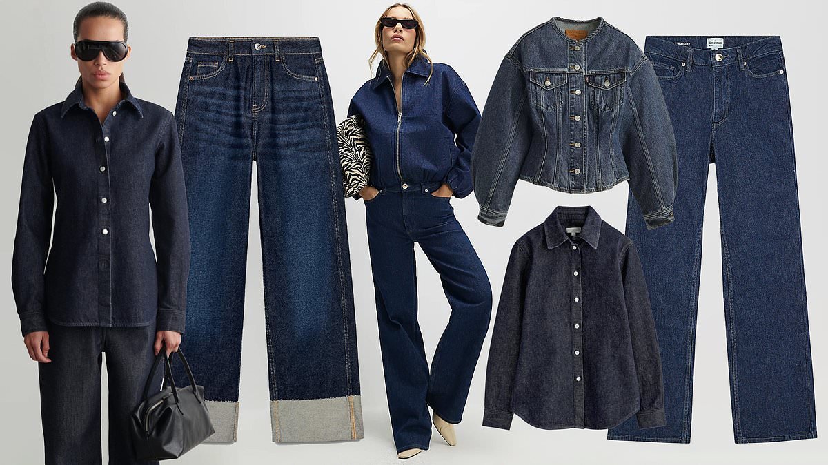 Indigo denim is back in a big way - 15 dark-wash pieces fashion people love, from £29