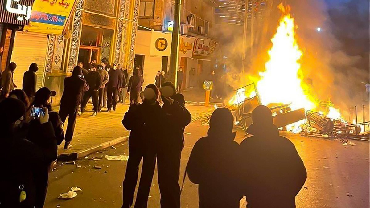 Trump is briefed on covert and military options to target Iran as regime prepares to execute demonstrators