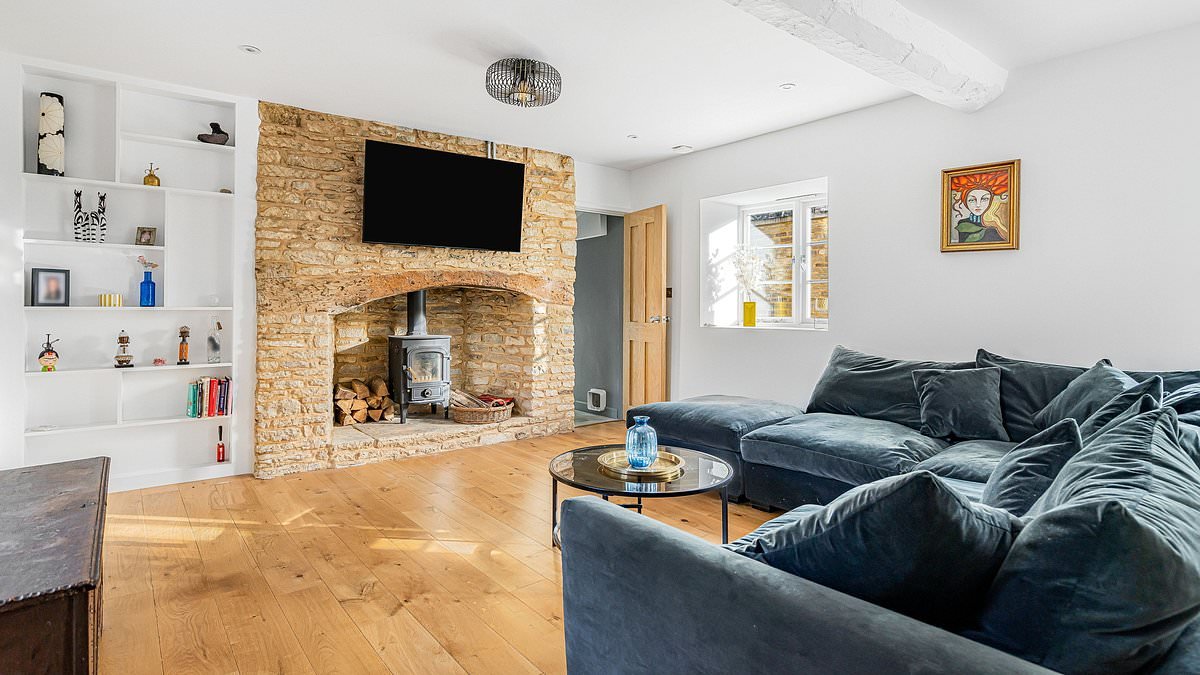 Grade II-listed farmhouse with VERY unusual feature in front garden goes on the market for £1.6million