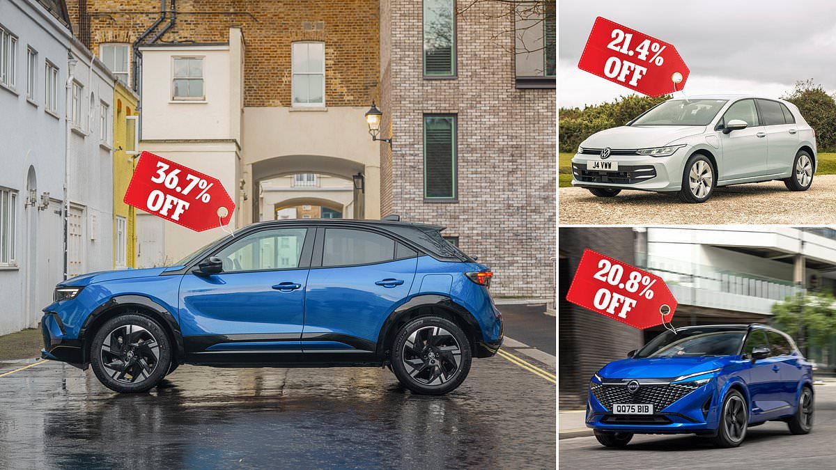 Biggest new car discounts revealed: Dealers are knocking thousands off these 17 popular models