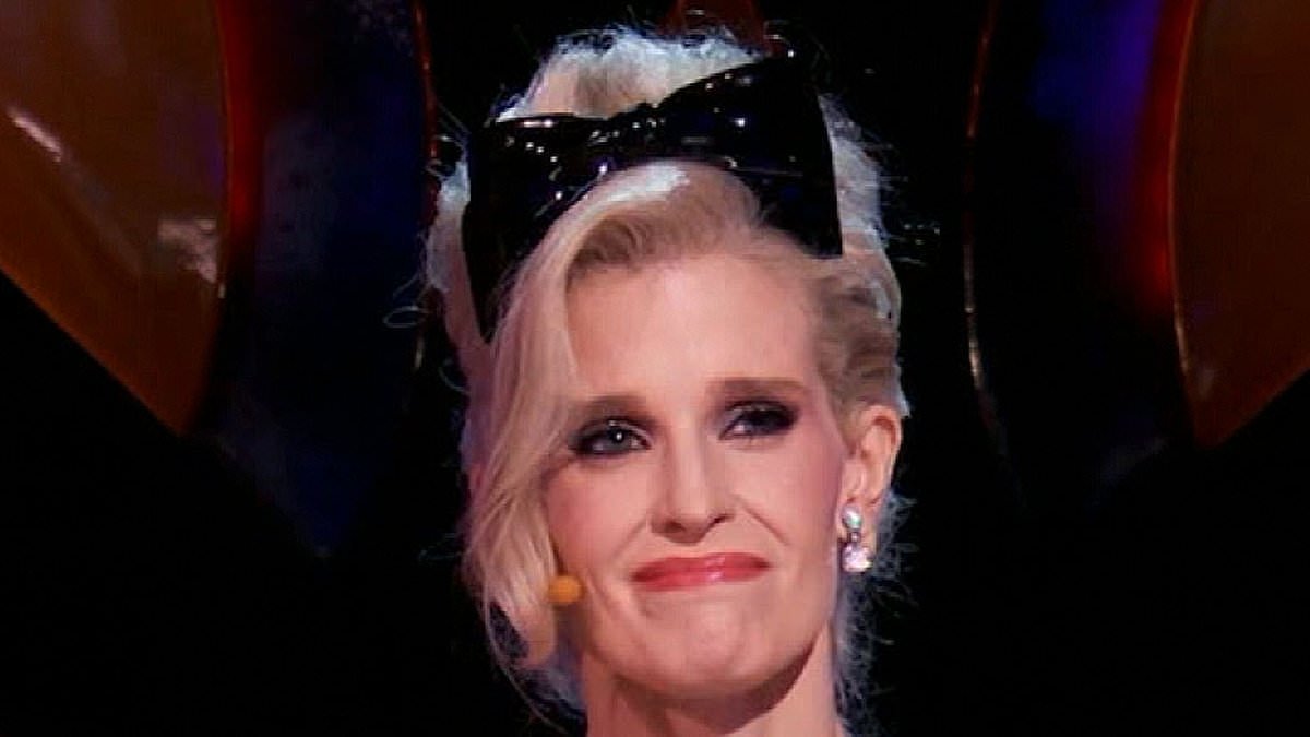 Emotional Kelly Osbourne makes surprise Masked Singer cameo for Ozzy-themed show... after firing back at 'cruel' body-shaming trolls