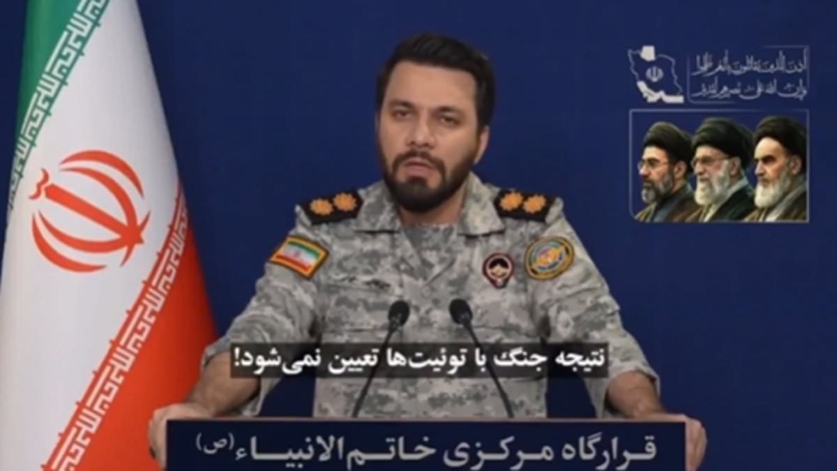 Iran taunts Trump, saying he should rename Operation Epic Fury as Epic Fear because he won't put boots on the ground: 'War is decided on the field, not in tweets'