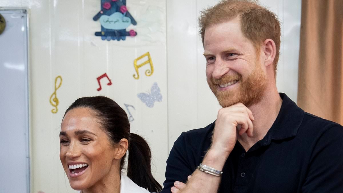 Harry and Meghan's 'inappropriate' visit to Jordan's UK embassy: Sussexes attend British ambassador's event on quasi-royal tour despite not being invited by Foreign Office