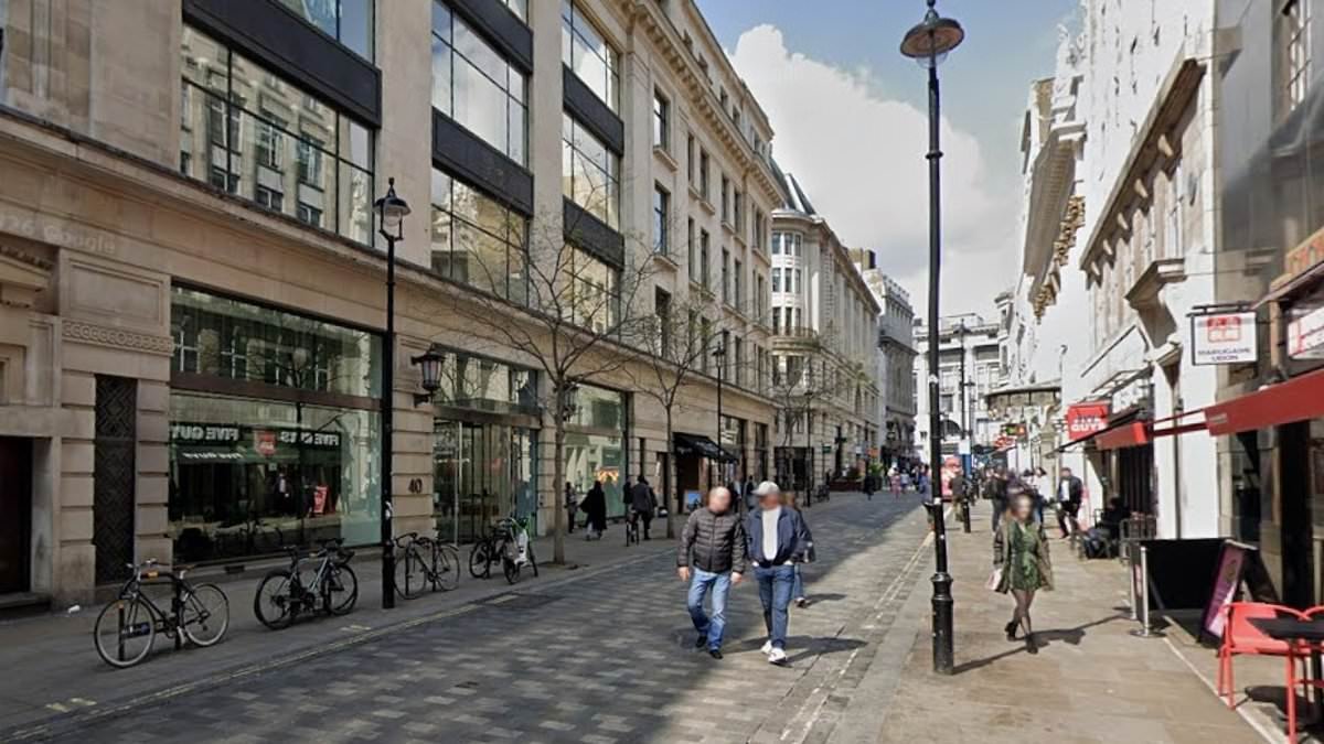 Car ploughs into pedestrians in Soho leaving woman critically hurt and man with life-changing injuries - as police arrest woman, 29, for 'attempted murder'