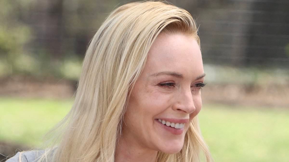 Lindsay Lohan shows off her radiant glow-up as she shoots Count My Lies with co-star Shailene Woodley after leaving fans stunned with her youthful transformation