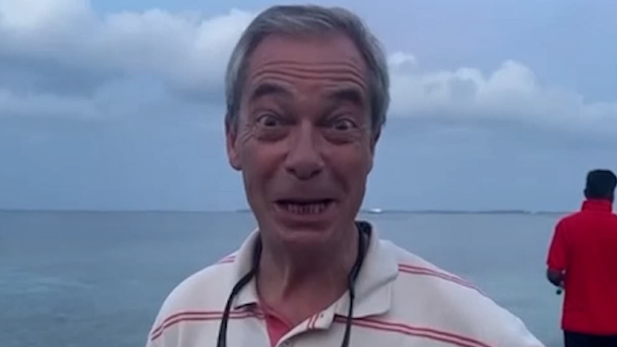 Nigel Farage accuses UK Government of trying to thwart his mission to send aid to Chagos Islanders trying to stop transfer of islands to Mauritius