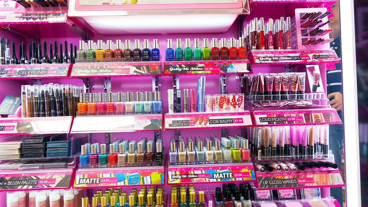 Barry M is on the brink of collapse: Make-up brand famed for its 90s nail varnishes and bold colours is set to appoint administrators