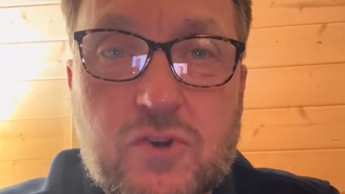 Sky Sports' darts commentator Wayne Mardle shares raw and emotional video about his ongoing 'brutal' grief following the death of his wife in 2024