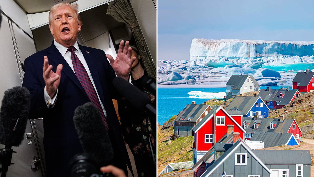 Trump warns Greenland to make a deal with US before Russia or China takes over: 'Their defense is two dogsleds'
