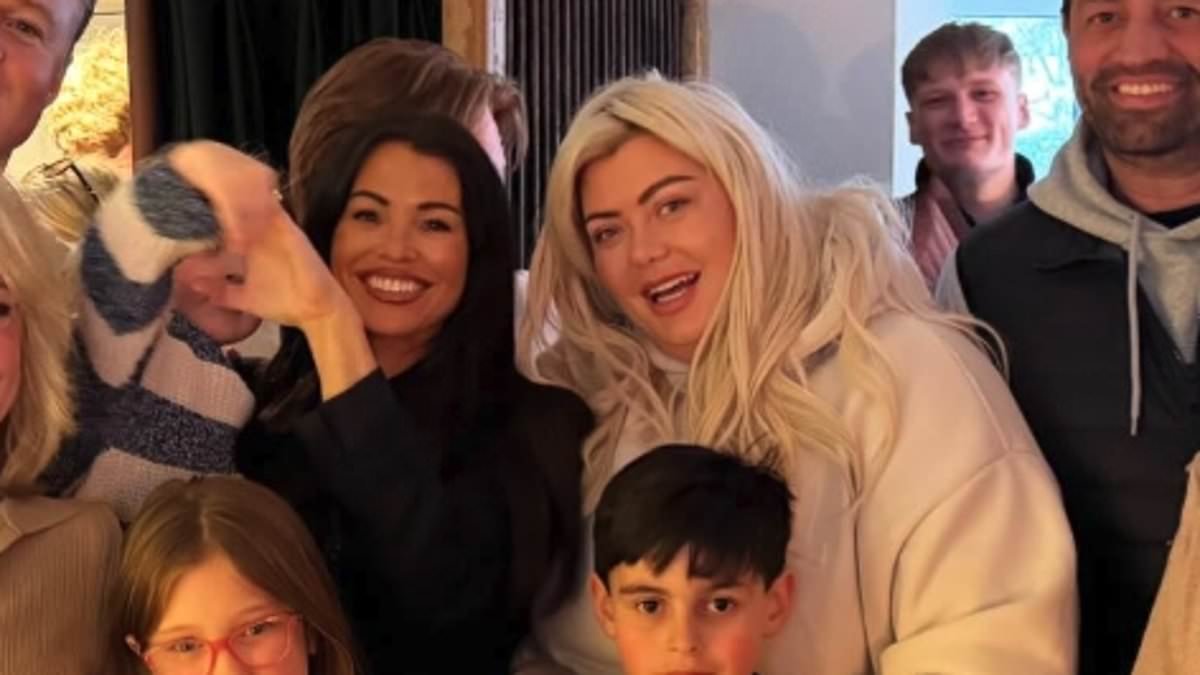 Gemma Collins and Jess Wright enjoy a TOWIE reunion while Katie Price shares sweet snap of 'egg-cited' son Harvey as they lead the stars celebrating Easter