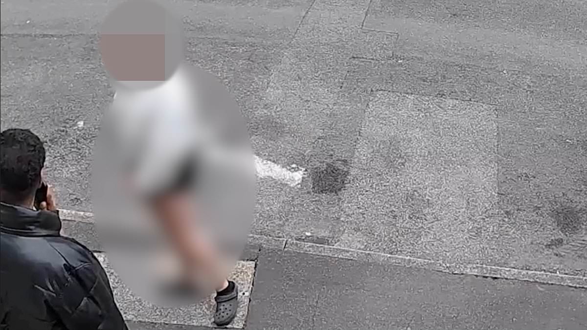 Moment Afghan man 'asks 12-year-old girl how old she is' before 'raping her' in 'targeted attack' with fellow migrant is shown in court