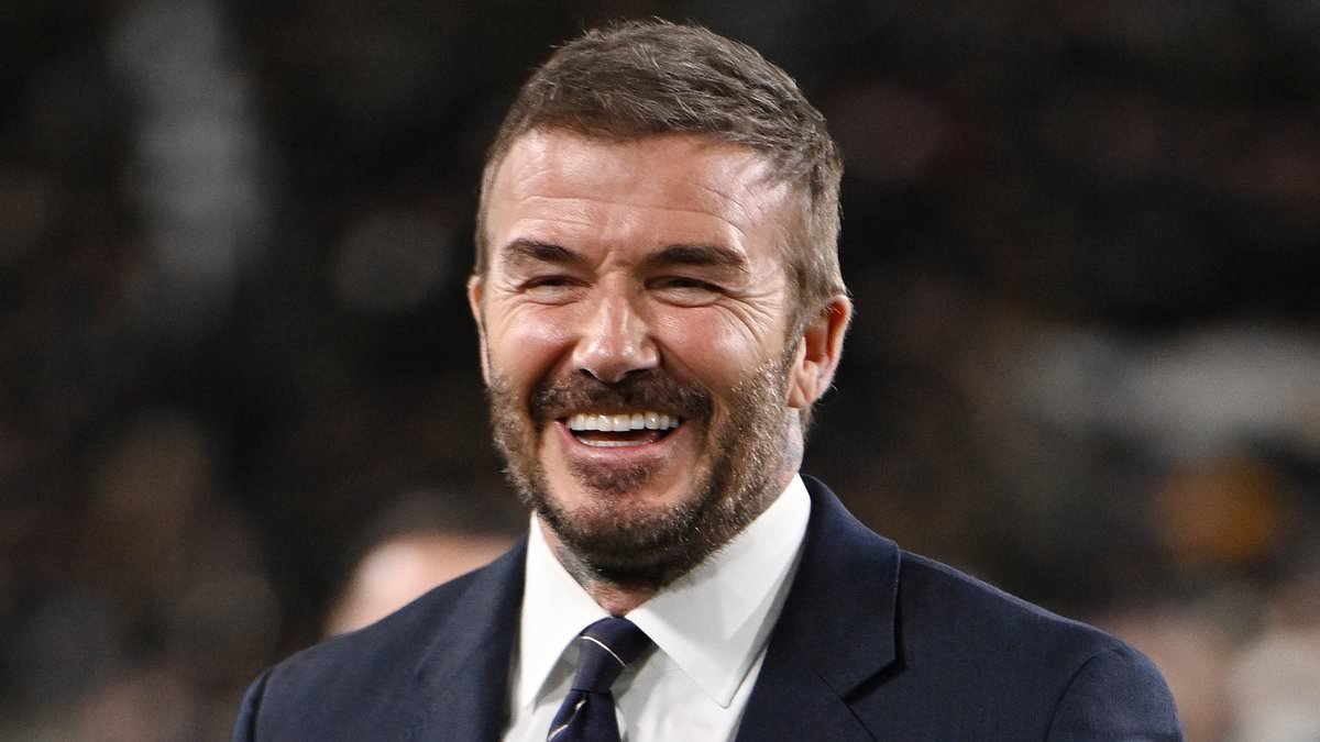 Sir David Beckham says his children asked if they would get 'any extra privileges' when he was awarded a knighthood