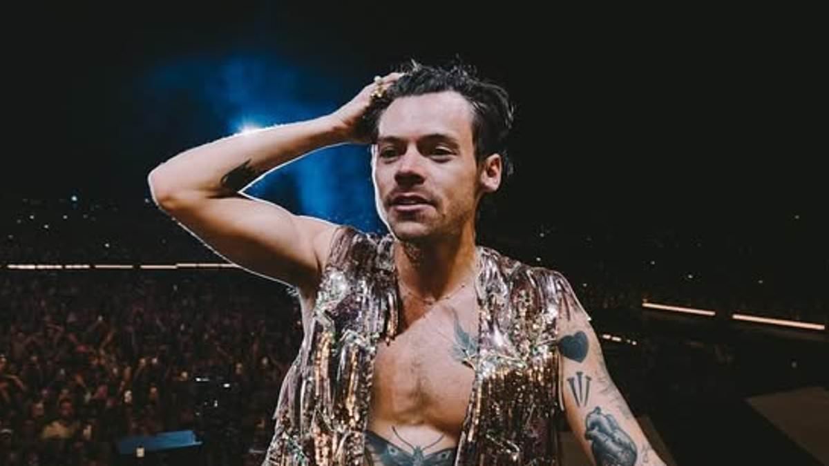 Harry Styles's fans are hysterical as singer unveils his fourth studio album after months of speculation as they declare: 'Finally I can be insufferable again'
