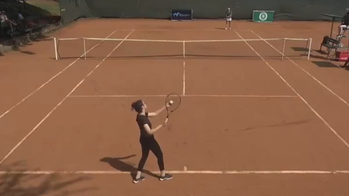 Revealed: The truth about how an Egyptian tennis player's professional debut turned into the 'worst in sports history' - as hunt for mystery woman continues